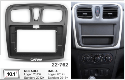 Автомагнитола Renault Logan 2013+, Sandero 2012+, (ASC-10MB 2/32, 22-762, WS-MTRN03) 10", серия MB, арт.:REN100MB 2/32