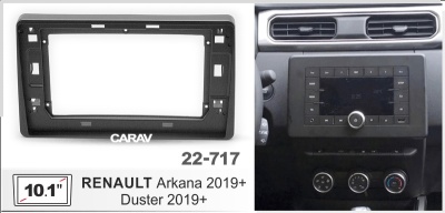 Автомагнитола Renault Duster 2019+ (ASC-10MB 3/32, 22-717, WS-MTRN04) 10", серия MB, арт.:REN101MB 3/32