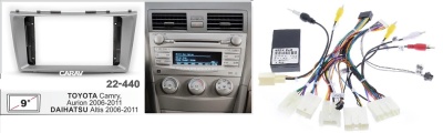 Автомагнитола Toyota Camry, Aurion 2006-2011 (Кондиционер) (ASC-09MB 2/32, 22-440, WS-MTTY06) 9", серия MB, арт.:TOY908MB 2/32