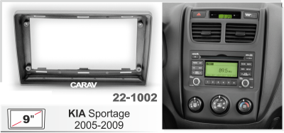 Автомагнитола KIA Sportage 2005-2009 (ASC-09MB4 2/32, 22-1002, WS-MTUN01) 9", серия MB, арт.KIA9201MB4 2/32