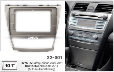 Автомагнитола Toyota Camry, Aurion 2006-2011 (Климат) (ASC-10MB 2/32, 22-001, WS-MTTY06) 10", серия MB, арт.:TOY112MB 2/32