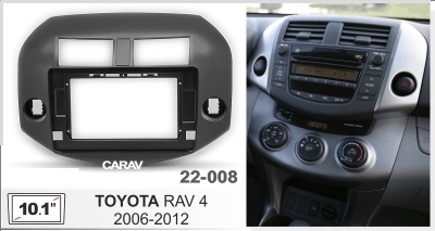 Автомагнитола Toyota RAV4 2006-2012, (ASC-10MB 2/32, 22-008, WS-MTTY06) 10", серия MB, арт.:TOY104MB 2/32