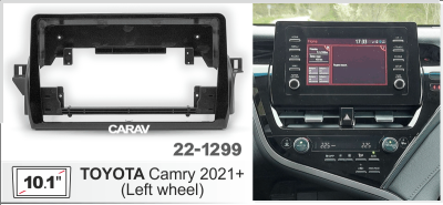 Автомагнитола Toyota Camry 2021+ (ASC-10MB 3/32, 22-1299, WS-MTTY09, WS-MTTY10) 10", серия MB, арт.TOY119MB 3/32