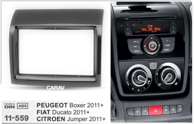 Citroen Jumper, Relay 2011+ / Peugeot Boxer 2011+ / Fiat Ducato, 7", арт. 11-559