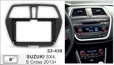 Suzuki SX4, S Cross 2013+, 9", арт. 22-438