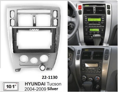 Автомагнитола Hyundai Tucson 2004-2009, (ASC-10MB 6/128, 22-1130, WS-MTKI07, WS-MTKI03), 10", серия MB, арт. HYD103MB 6/128