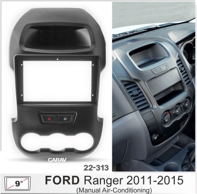Ford Ranger 2011-2015, 9", арт. 22-313