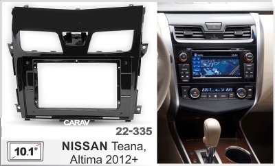Автомагнитола Nissan Teana 2012+, (ASC-10MB 3/32, 22-335, WS-MTNS04), 10", серия MB, арт. NIS108MB 3/32-360
