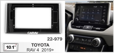 Toyota Rav 4 2019+, 10", арт. 22-979