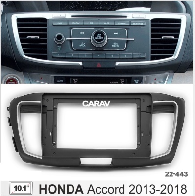 Автомагнитола Honda Accord 2013-2018, (ASC-10BM 3/32, 22-443, WS-MTHN03), 10", серия MB, арт. HON104MB 3/32