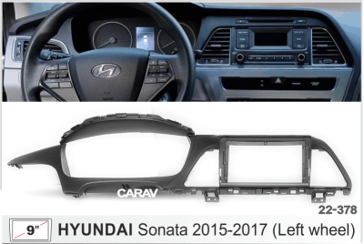 Автомагнитола Hyundai Sonata 2015-2017 (ASC-09MB8 2/32, 22-378, WS-MTKI08, WS-MTKI10) 9", серия MB, арт.HYD910MB8 2/32