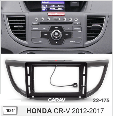 Автомагнитола Honda CR-V IV 2012+, (ASC-10MB 2/32, 22-175, WS-MTHN03) 10", серия MB, арт. HON101MB 2/32