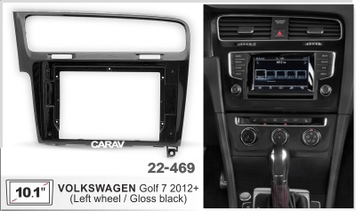 Автомагнитола VW Golf 7 2012+, (ASC-10MB 2/32, 22-469 /22-048, WS-MTVW04, WS-MTVW05) 10", серия MB, арт.:VW1021MB 2/32