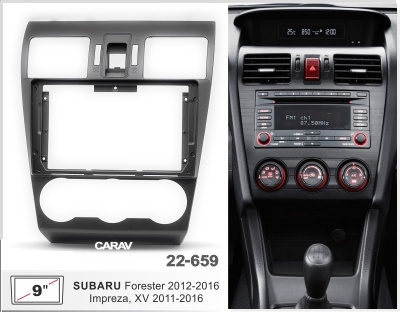 Автомагнитола Subaru Forester 2012-2016, Impreza 2011-2016, XV 2011-2016, (ASC-09MB 6/128, 22-659, WS-MTSB10) 9", серия MB, арт.:SUB901MB 6/128