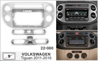 Автомагнитола VW Tiguan 2011-2016, (ASC-09MB8 2/32, 22-080, WS-MTVW04, WS-MTVW05), 9", серия MB, арт.VW902MB8 2/32